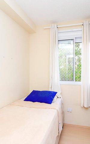 Apartamento à venda com 43m², 2 quartos e 1 vagaQuarto 2