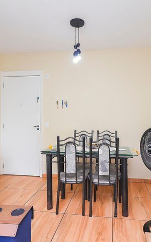 Apartamento à venda com 43m², 2 quartos e 1 vagaSala