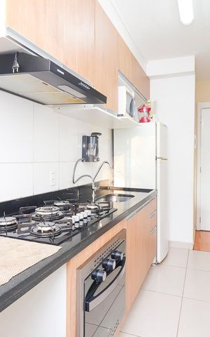 Apartamento à venda com 43m², 2 quartos e 1 vagaCozinha