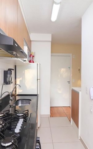 Apartamento à venda com 43m², 2 quartos e 1 vagaCozinha