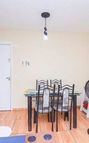 Apartamento à venda com 43m², 2 quartos e 1 vagaSala