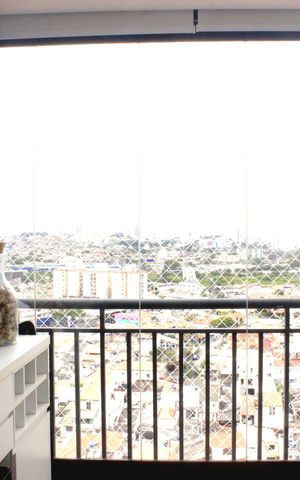 Apartamento à venda com 59m², 2 quartos e 1 vagaVaranda