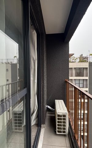 Studio à venda com 26m², 1 quarto e sem vaga Studio à venda com 26m², 1 quarto e sem vagaVaranda