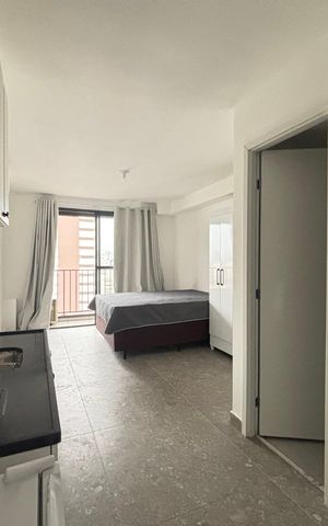 Studio à venda com 26m², 1 quarto e sem vaga Studio à venda com 26m², 1 quarto e sem vagaStudio