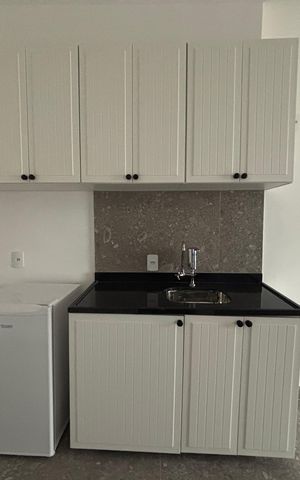 Studio à venda com 26m², 1 quarto e sem vaga Studio à venda com 26m², 1 quarto e sem vagaStudio