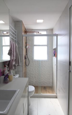 Apartamento à venda com 166m², 4 quartos e 3 vagasBanheiro Social