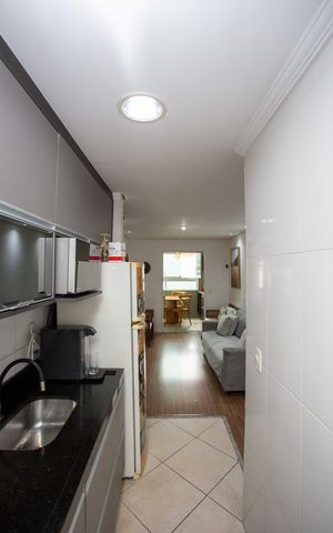 Apartamento à venda com 52m², 2 quartos e 1 vagaCozinha