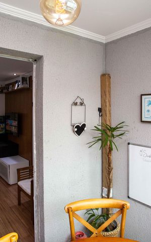 Apartamento à venda com 52m², 2 quartos e 1 vagaVaranda gourmet