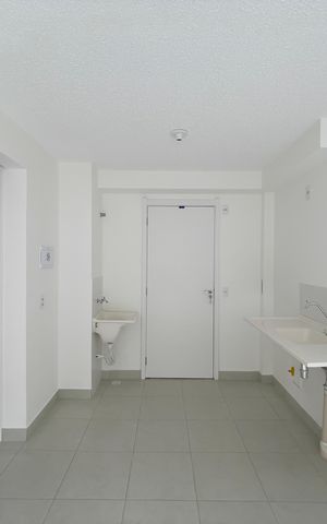 Apartamento à venda com 32m², 2 quartos e sem vagaCozinha e Área de Serviço