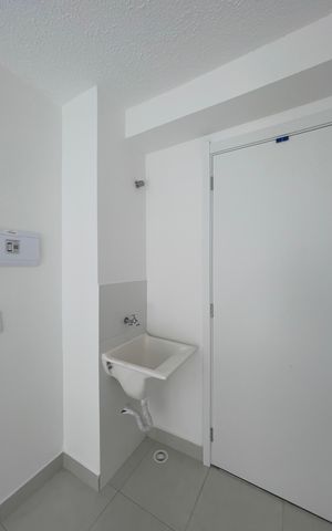 Apartamento à venda com 32m², 2 quartos e sem vagaCozinha e Área de Serviço