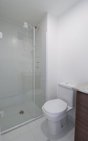 Studio à venda com 25m², 1 quarto e sem vagaBanheiro da Suíte