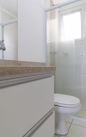 Apartamento à venda com 69m², 3 quartos e 1 vaga Apartamento à venda com 69m², 3 quartos e 1 vagaBanheiro