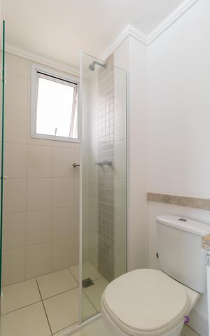Apartamento à venda com 69m², 3 quartos e 1 vaga Apartamento à venda com 69m², 3 quartos e 1 vagaBanheiro da Suíte