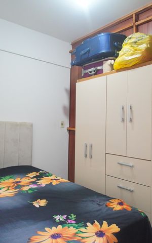 Apartamento à venda com 53m², 1 quarto e sem vagaQuarto