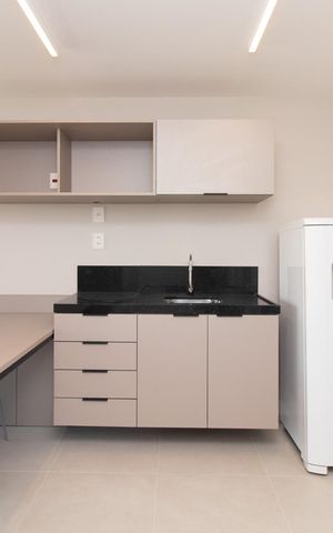 Apartamento à venda com 44m², 1 quarto e 1 vagaCozinha