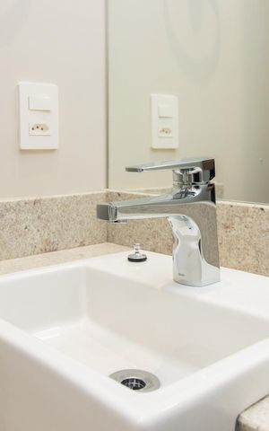Apartamento à venda com 44m², 1 quarto e 1 vagaLavabo