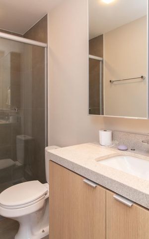 Apartamento à venda com 44m², 1 quarto e 1 vagaBanheiro