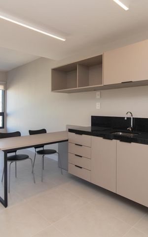 Apartamento à venda com 44m², 1 quarto e 1 vagaCozinha