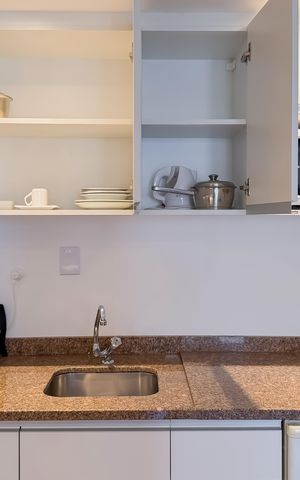 Studio à venda com 33m², 1 quarto e 1 vaga Studio à venda com 33m², 1 quarto e 1 vagaCozinha