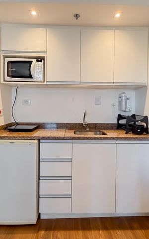 Studio à venda com 33m², 1 quarto e 1 vaga Studio à venda com 33m², 1 quarto e 1 vagaCozinha
