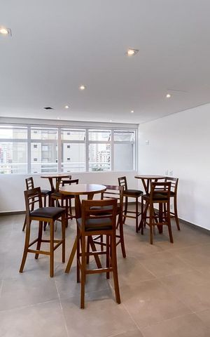 Studio à venda com 34m², 1 quarto e 1 vaga Studio à venda com 34m², 1 quarto e 1 vagaÁrea gourmet