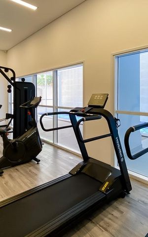 Studio à venda com 34m², 1 quarto e 1 vaga Studio à venda com 34m², 1 quarto e 1 vagaÁrea comum - Academia