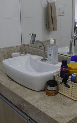 Apartamento à venda com 95m², 3 quartos e 1 vagaBanheiro Social