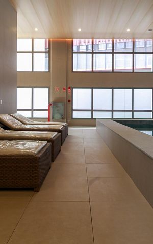 Apartamento à venda com 25m², 1 quarto e sem vaga Apartamento à venda com 25m², 1 quarto e sem vagaPiscina Coberta