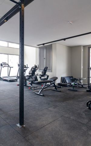 Apartamento à venda com 25m², 1 quarto e sem vaga Apartamento à venda com 25m², 1 quarto e sem vagaAcademia