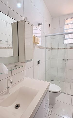 Casa para alugar com 120m², 2 quartos e 1 vagaBanheiro Social