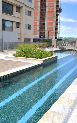 Apartamento para alugar com 110m², 2 quartos e 2 vagasÁrea comum - Piscina