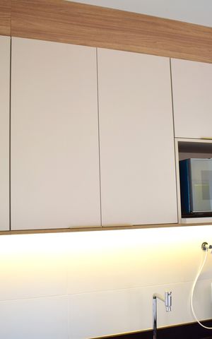 Apartamento para alugar com 110m², 2 quartos e 2 vagasCozinha - Armários