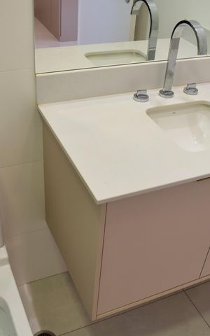 Apartamento para alugar com 110m², 2 quartos e 2 vagasBanheiro da Suíte 2