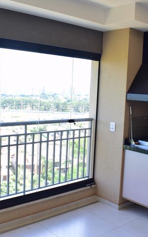 Apartamento para alugar com 110m², 2 quartos e 2 vagasVaranda gourmet