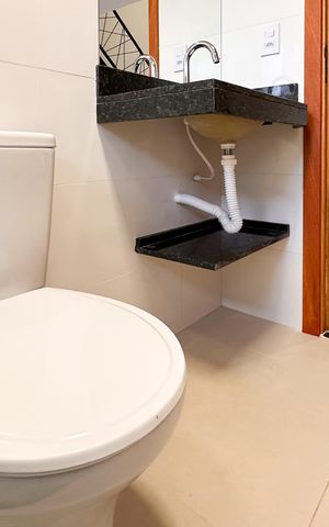 Apartamento para alugar com 39m², 1 quarto e sem vaga Apartamento para alugar com 39m², 1 quarto e sem vagaBanheiro Social