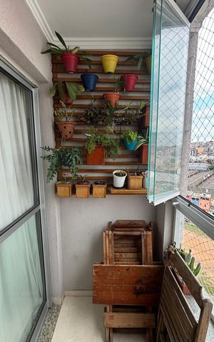 Apartamento à venda com 55m², 2 quartos e 2 vagas Apartamento à venda com 55m², 2 quartos e 2 vagasSala - Sala de Jantar Varanda