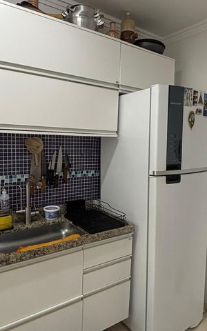 Apartamento à venda com 55m², 2 quartos e 2 vagas Apartamento à venda com 55m², 2 quartos e 2 vagasCozinha