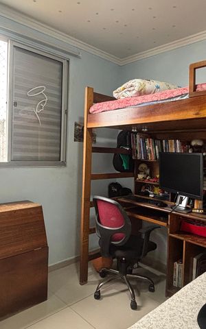 Apartamento à venda com 55m², 2 quartos e 2 vagas Apartamento à venda com 55m², 2 quartos e 2 vagasQuarto 1