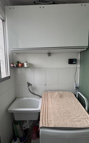 Apartamento à venda com 55m², 2 quartos e 2 vagas Apartamento à venda com 55m², 2 quartos e 2 vagasÁrea de Serviço