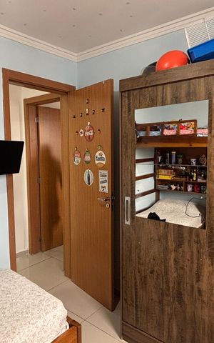Apartamento à venda com 55m², 2 quartos e 2 vagas Apartamento à venda com 55m², 2 quartos e 2 vagasQuarto 1