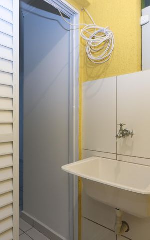 Studio à venda com 32m², 1 quarto e sem vagaLavanderia