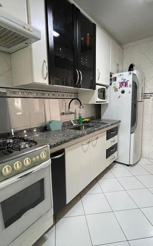 Apartamento à venda com 74m², 2 quartos e 1 vaga Apartamento à venda com 74m², 2 quartos e 1 vagaCozinha e Área de Serviço