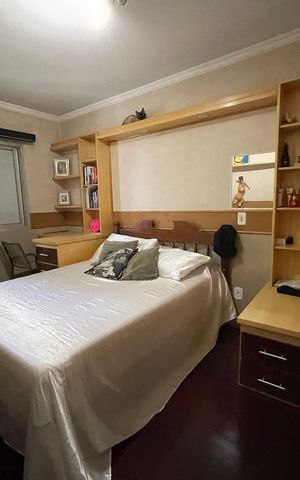 Apartamento à venda com 74m², 2 quartos e 1 vaga Apartamento à venda com 74m², 2 quartos e 1 vagaQuarto 2