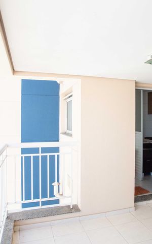 Apartamento à venda com 66m², 2 quartos e 1 vagaVaranda gourmet