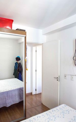 Apartamento à venda com 66m², 2 quartos e 1 vagaQuarto 2