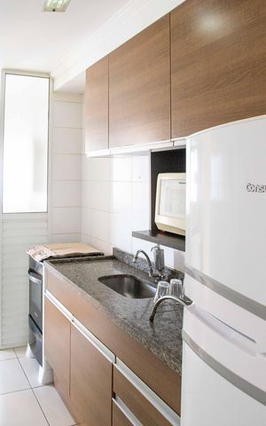 Apartamento à venda com 66m², 2 quartos e 1 vagaCozinha
