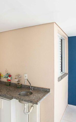 Apartamento à venda com 66m², 2 quartos e 1 vagaVaranda gourmet