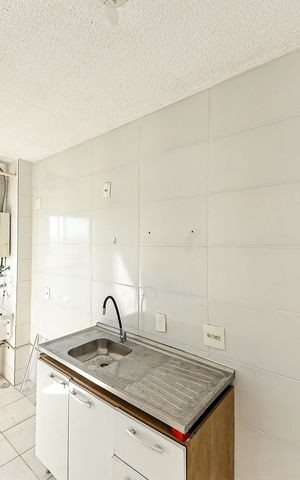 Apartamento à venda com 44m², 2 quartos e 1 vagaCozinha