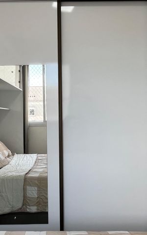 Apartamento para alugar com 55m², 2 quartos e 2 vagas Apartamento para alugar com 55m², 2 quartos e 2 vagasQuarto 1