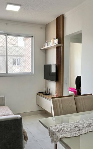 Apartamento para alugar com 55m², 2 quartos e 2 vagas Apartamento para alugar com 55m², 2 quartos e 2 vagasSala